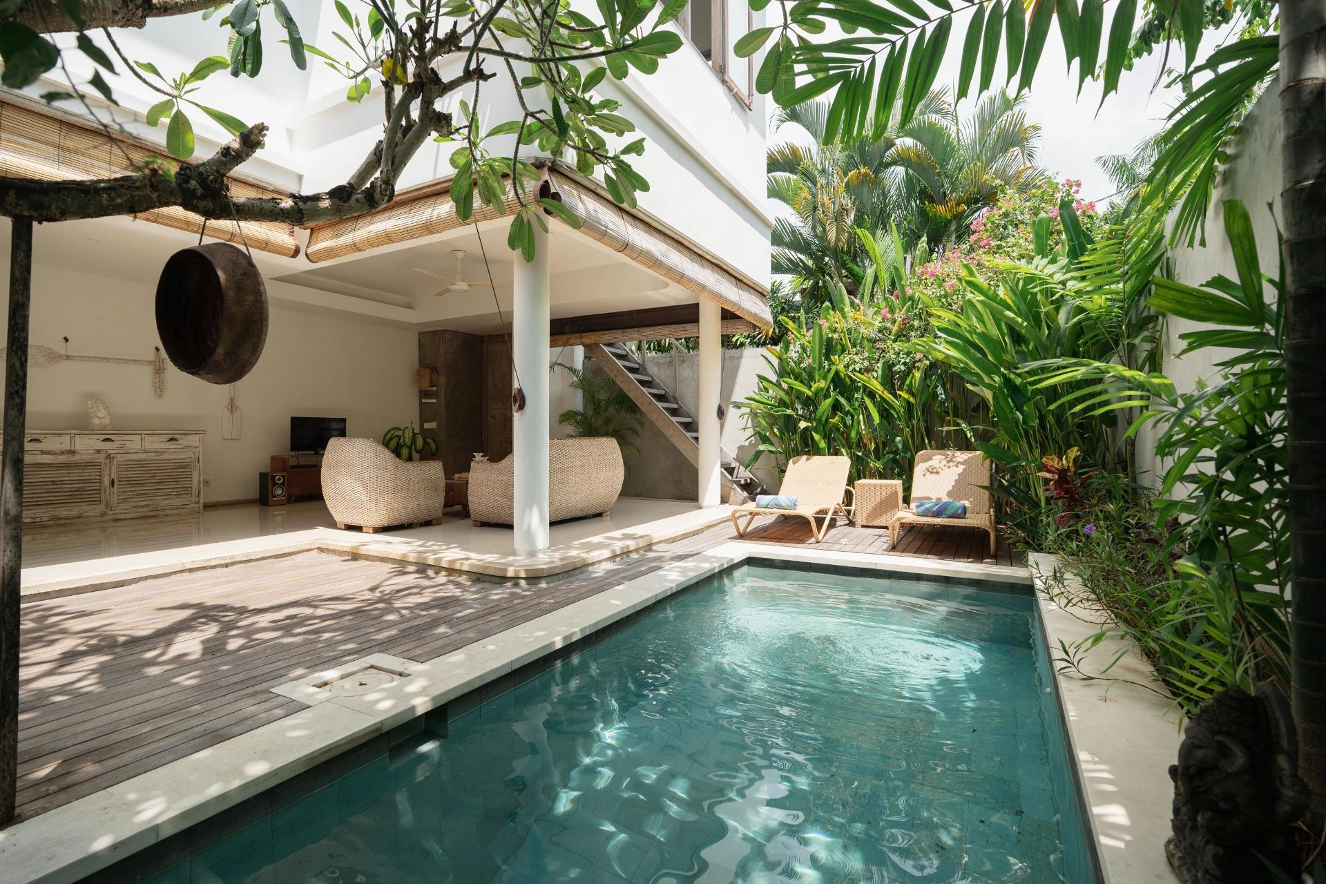 Villa Lestari 1 - Quiet 2BD Villa w/ Private Pool - Umalas, 2-bed villa for rent in Canggu – photo 8 of 15