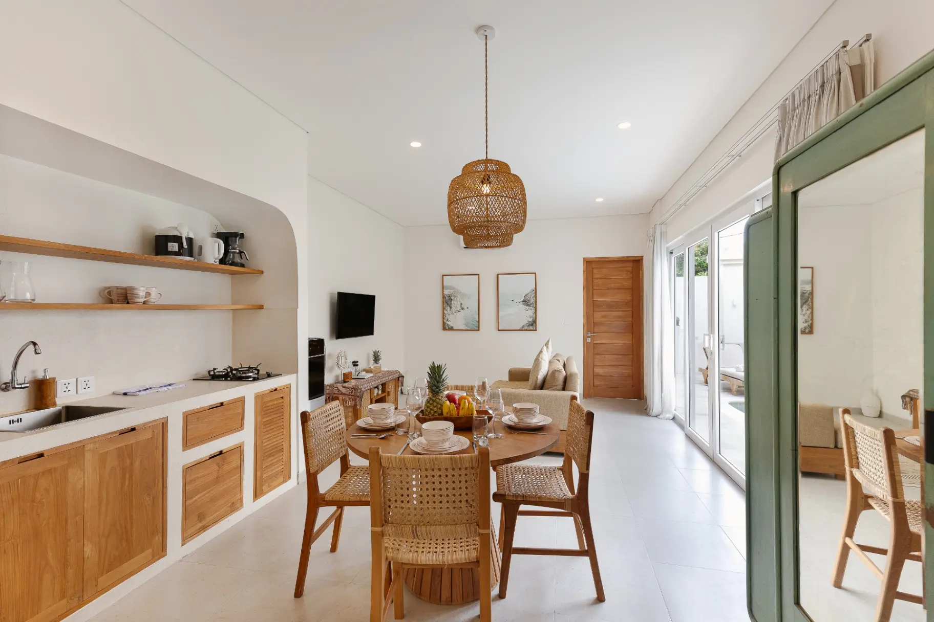 Mata Biru - 2BR with Pool and Rooftop, Uluwatu, 2-bed villa for rent in Uluwatu – photo 3 of 15