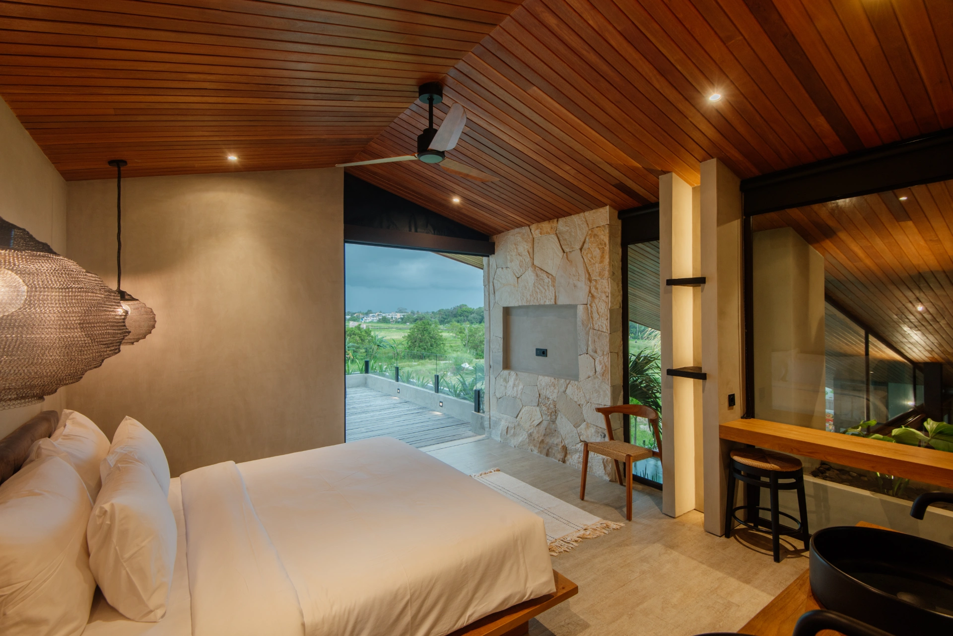 Villa For Rent 4 Bed In Pererenan,Badung Bali, 4-bed villa for rent in Pererenan – photo 8 of 15
