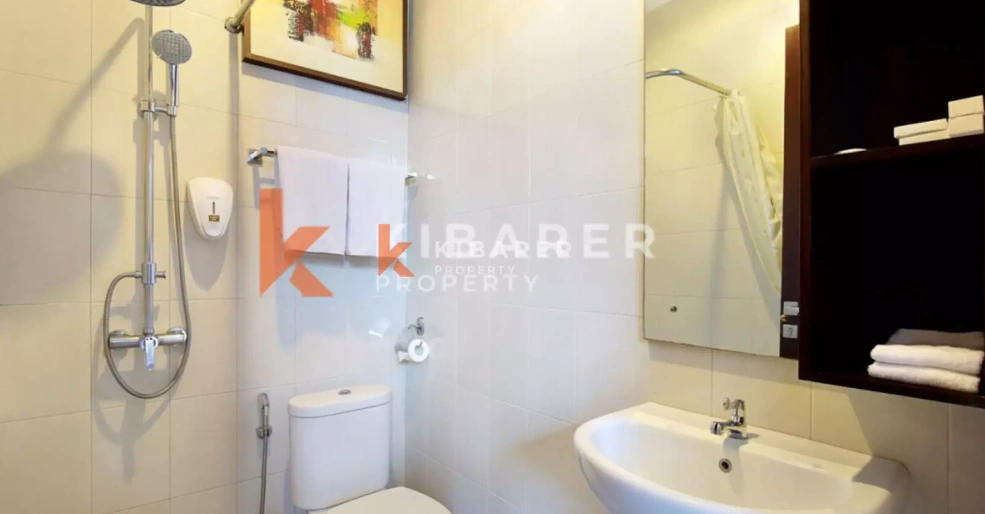 Simple & Cozy Two Bedroom Pool Villa Nestled in Kerobokan, 2-bed villa for rent in Seminyak – photo 10 of 11