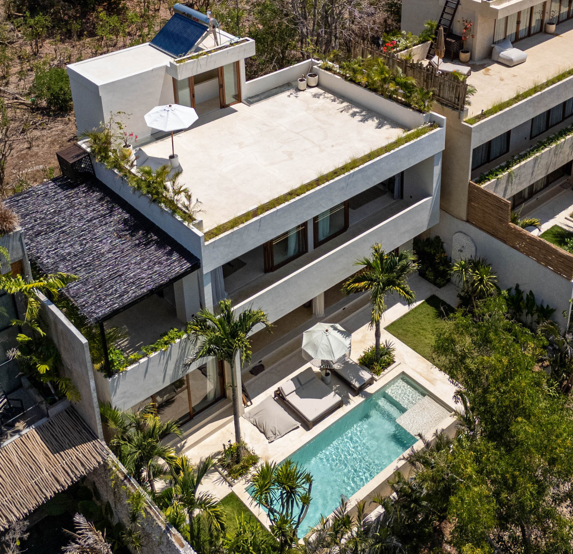 Ocean View Villa in Padang2 with Private Pool and Rooftop Ocean & Jungle View, 3-bed villa for rent in Uluwatu – photo 3 of 15