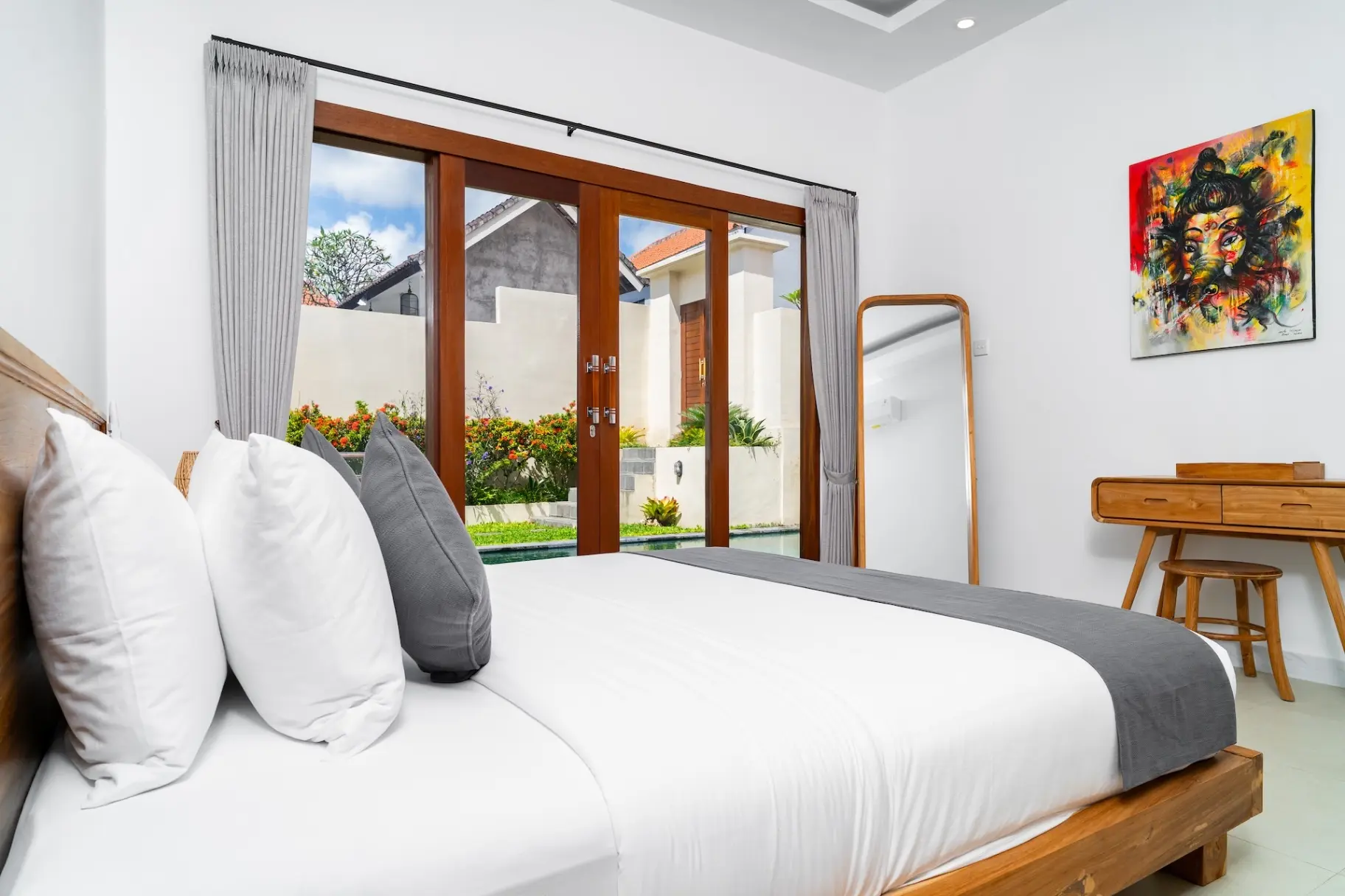 Close to BALI MMA with CLOSED KITCHEN – Tranquil 2BR Villa, 2-bed villa for rent in Canggu – photo 7 of 15