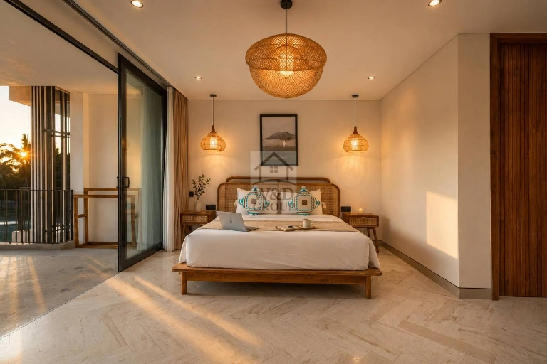 Luxury 2BR Townhouse North Ubud, 2-bed villa for rent in Ubud – photo 4 of 9