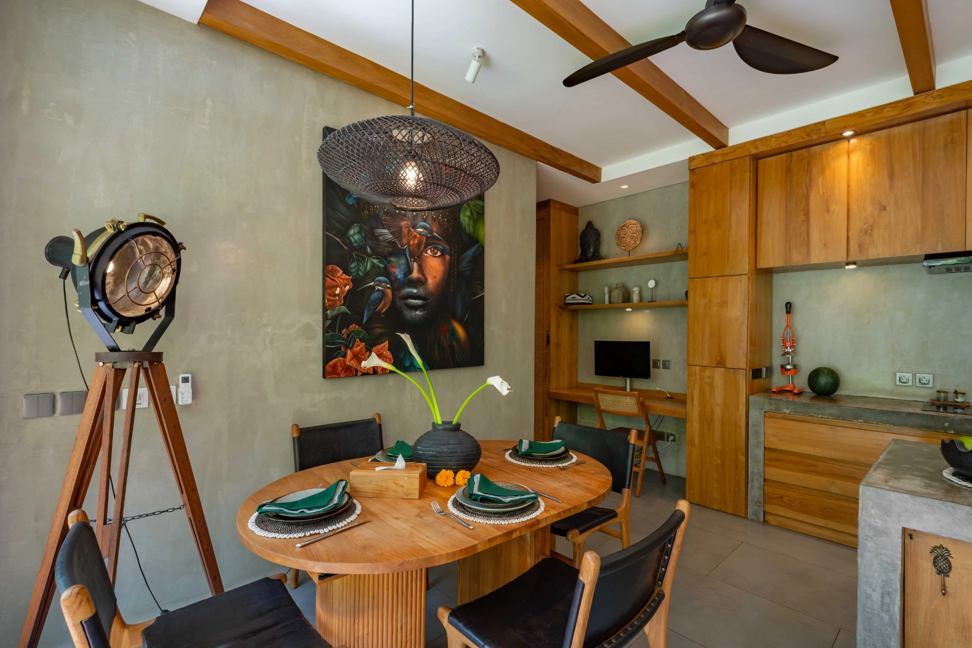 3-Bedroom Villa with Tropical Jungle Ambience in Cepaka, 3-bed villa for rent in Tabanan – photo 12 of 15