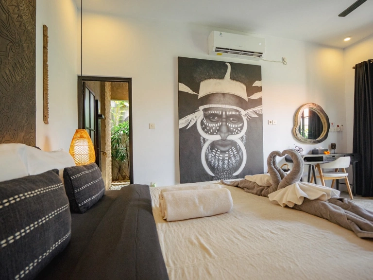 Industrial 2BR Villa Private Pool for Monthly or Yearly Rental – Canggu, Bali, 2-bed villa for rent in Canggu – photo 13 of 15