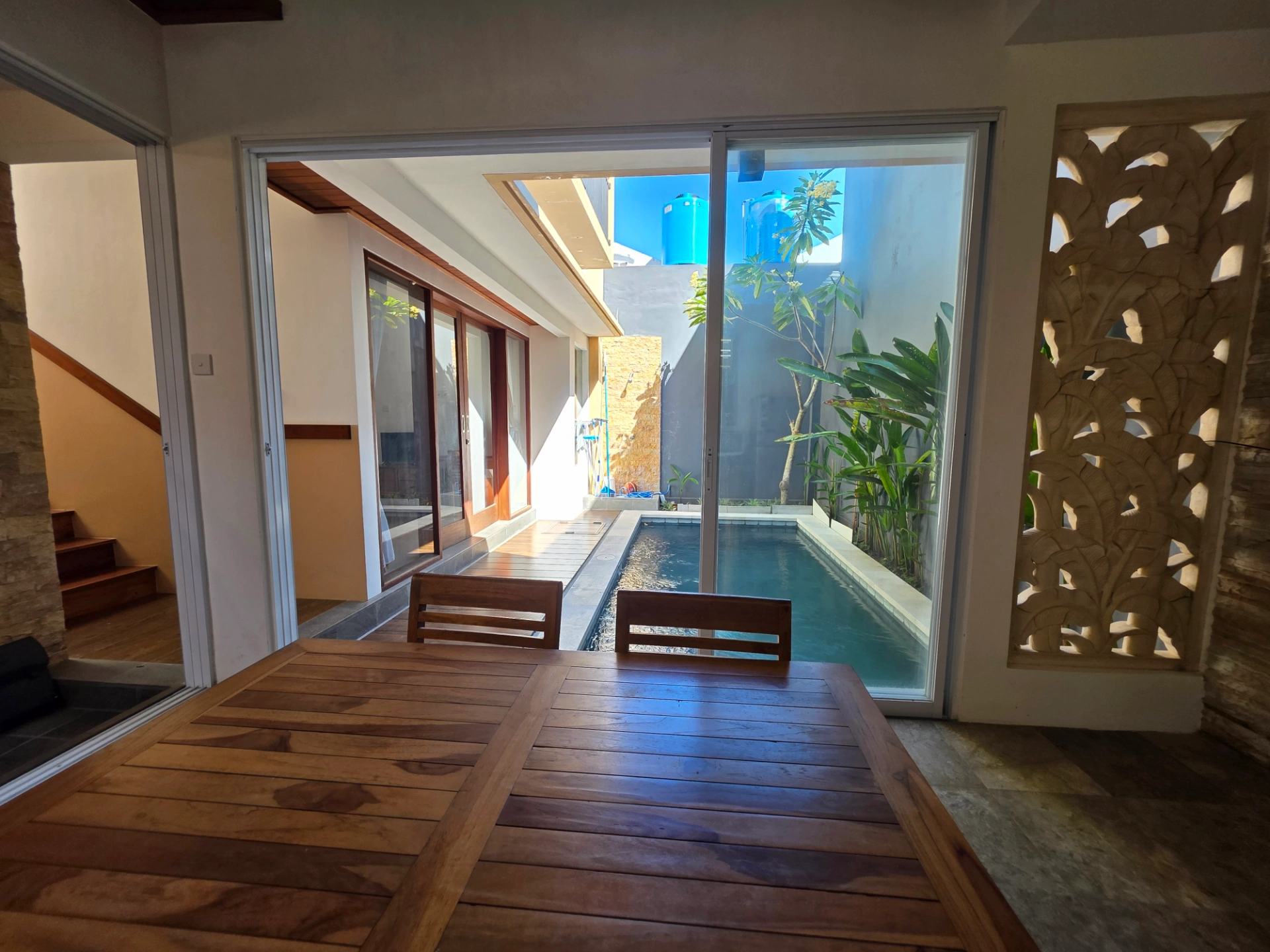 Modern Tropical Villa SEVENTEEN in Sanur Renon Tukad balian Bali 2BR PrivatePool, 2-bed villa for rent in Sanur – photo 4 of 12