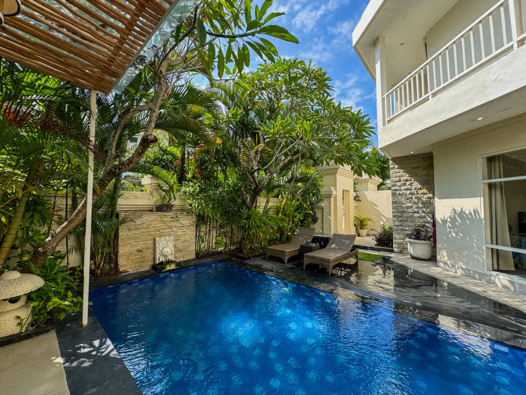 Awila Villas Kuta | 3 Bedrooms Private Pool Villa Kuta, 3-bed villa for rent in Kuta – photo 3 of 15