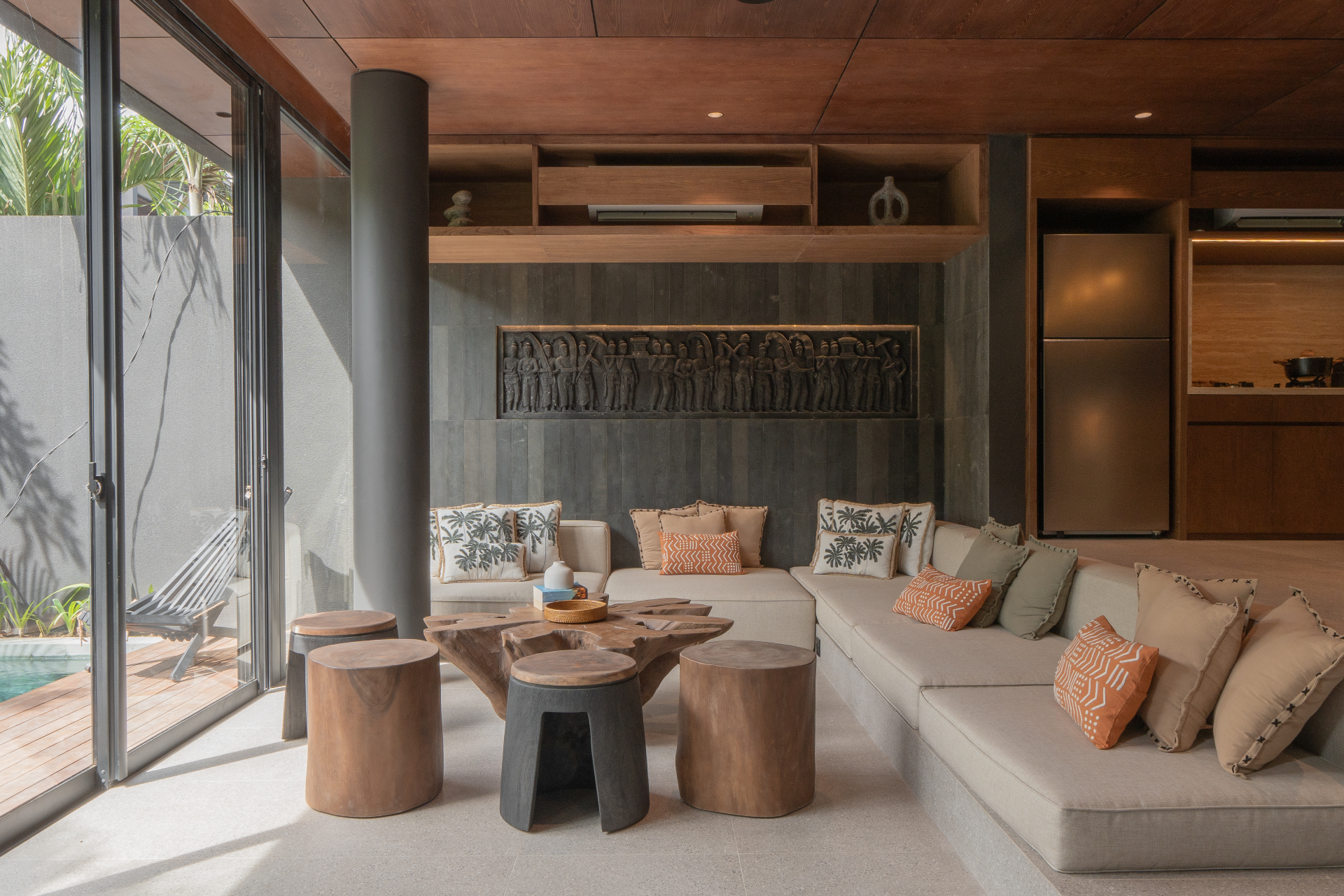 The Akasha Villa Berawa | Stylish 2BR Villa | Walking Distance to Berawa Beach, 2-bed villa for rent in Canggu – photo 2 of 14