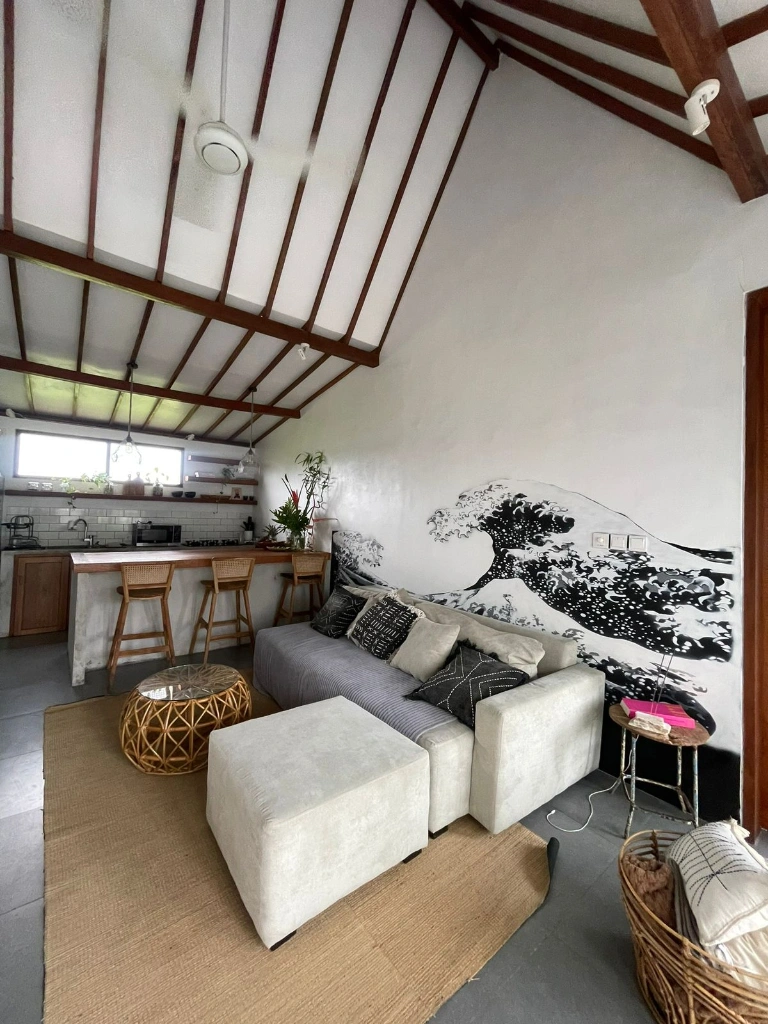 Monthly - Seseh - Tropical 2 Bedrooms Villa in Seseh, 2-bed villa for rent in Canggu – photo 10 of 12