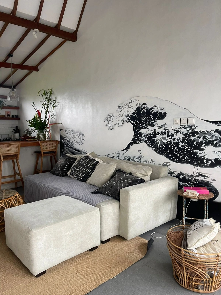 Monthly - Seseh - Tropical 2 Bedrooms Villa in Seseh, 2-bed villa for rent in Canggu – photo 11 of 12