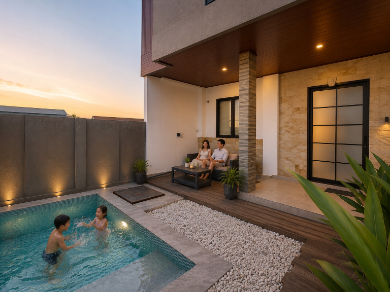 Modern Rice Field | Pool • Gym • Sunset Views, 2-bed villa for rent in Canggu – photo 7 of 15
