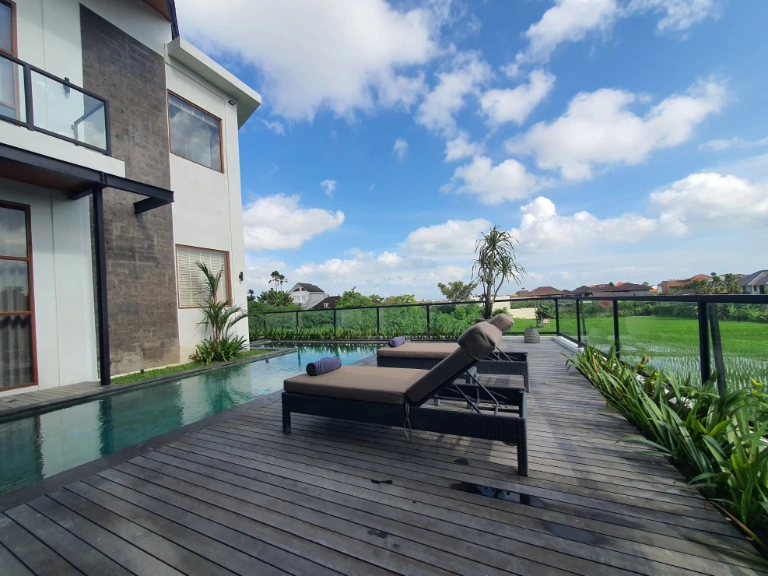 4 Bedroom New Villa in Berawa with View Idr 85 Mill/month, 4-bed villa for rent in Canggu – photo 2 of 13