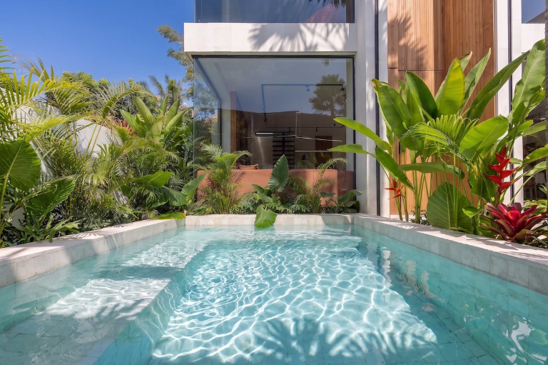 Designer Japandi-style 2-bedroom villa in central Ubud, 2-bed villa for rent in Ubud – photo 4 of 15