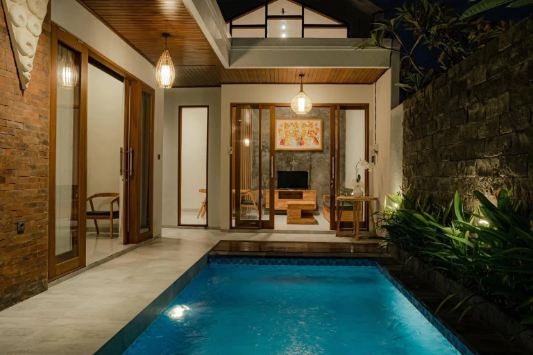 Kontemporer Modern Villa Sanur, 2-bed villa for rent in Sanur – photo 4 of 6