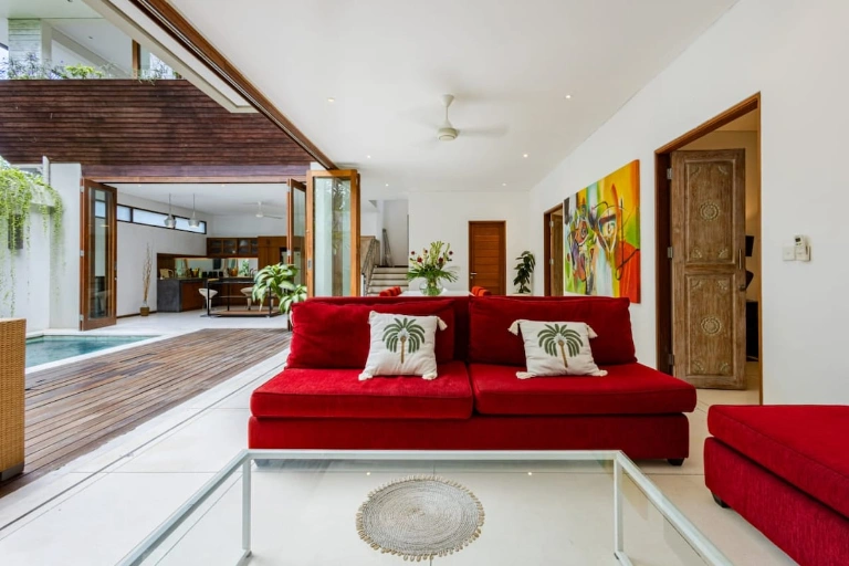 Berawa Beach Escape | Pool | 100m to Beach | Bali, 4-bed villa for rent in Canggu – photo 8 of 15