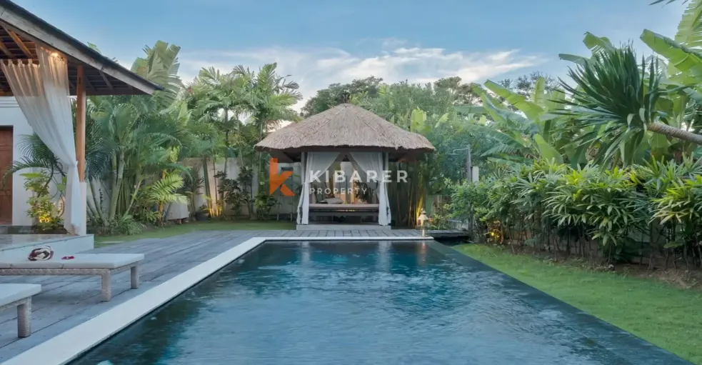 Serene Moroccan-Influenced 2BR Open Living Villa in Prime Batu Belig, 2-bed villa for rent in Seminyak – photo 4 of 11
