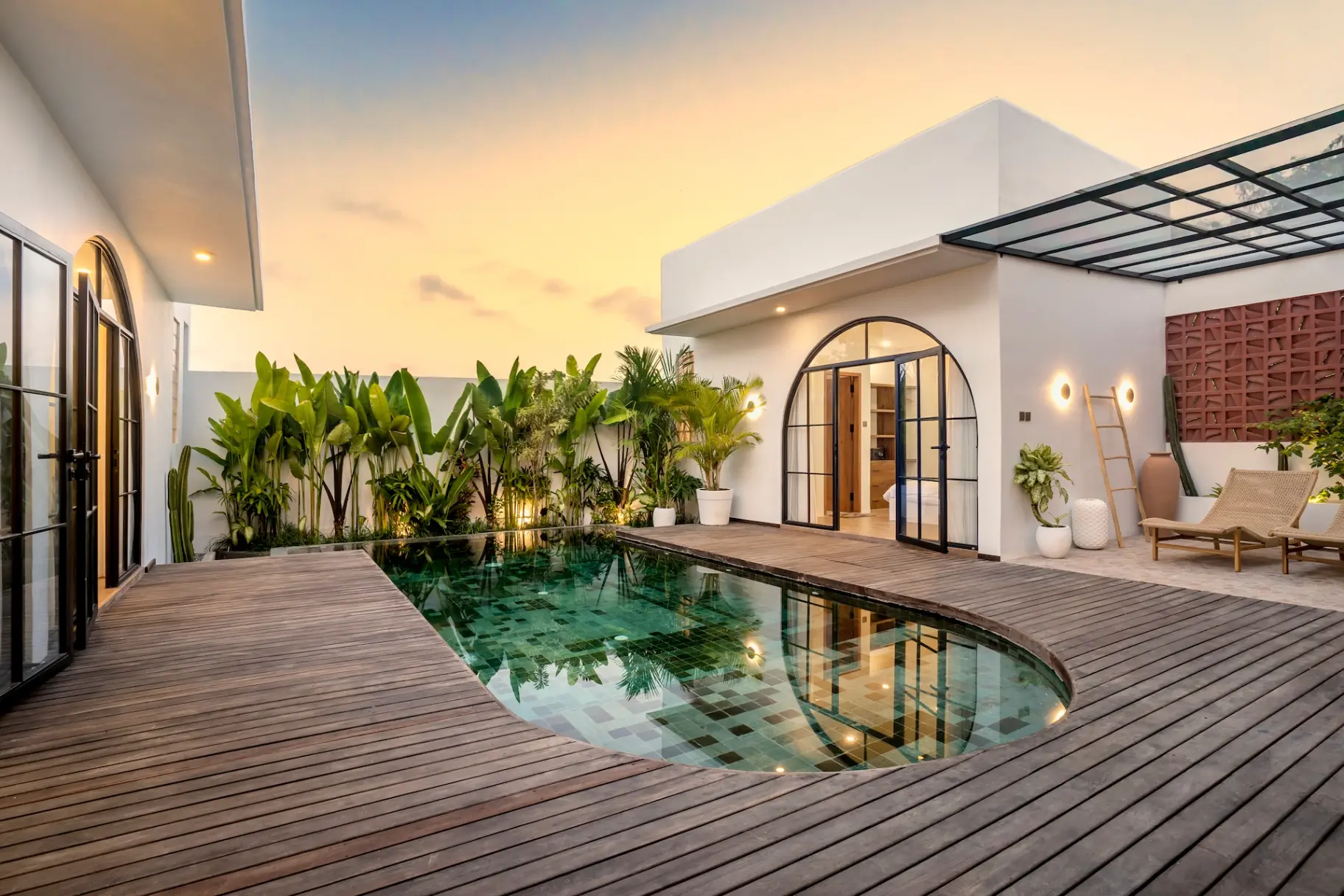 Villa Casa Copper - Tropical Luxury 3BR Pool Villa in the heart Canggu, 3-bed villa for rent in Canggu – photo 10 of 15