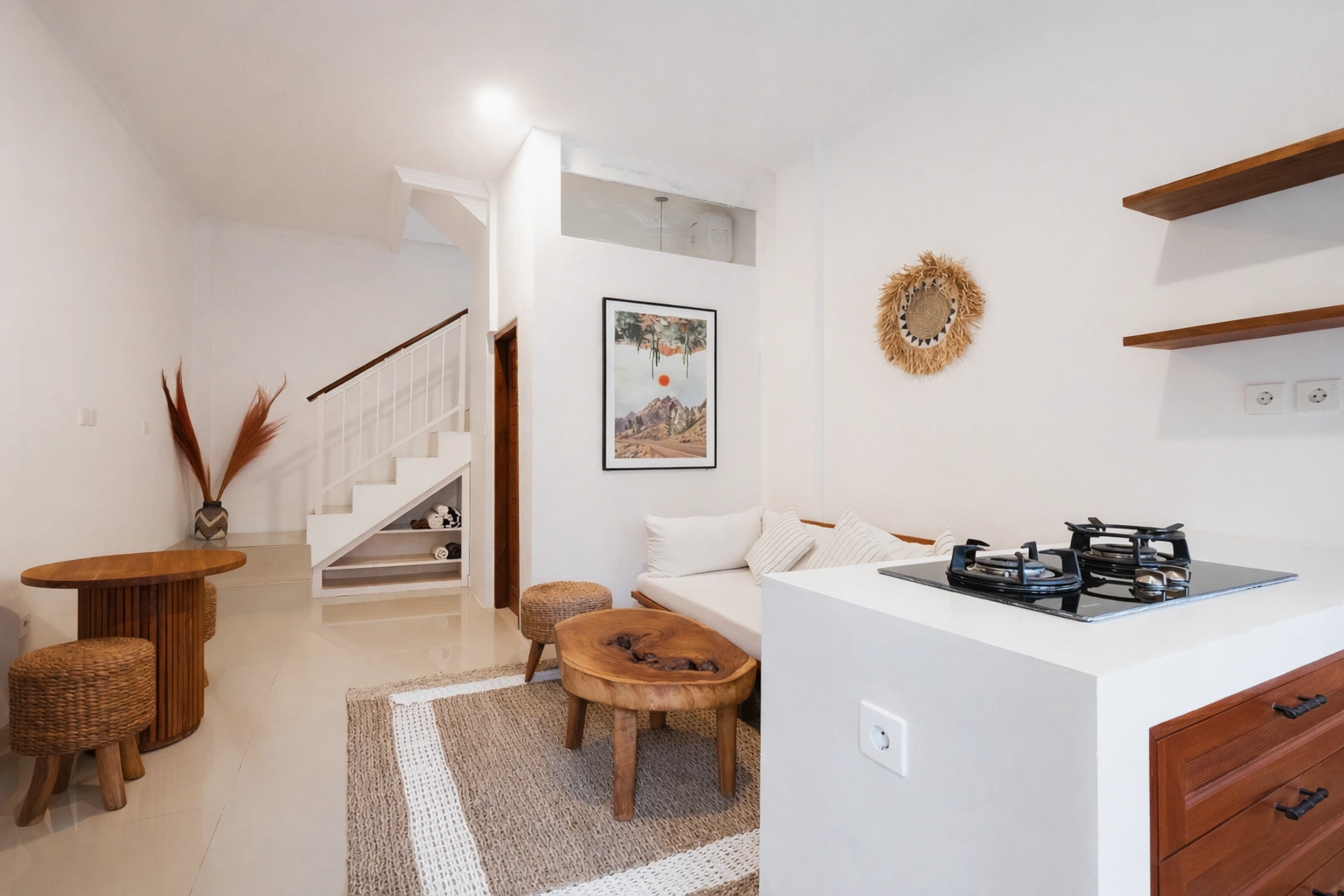 Lane 1 – Brand New Chic 1-Bedroom Townhouse in Central Pererenan, 1-bed villa for rent in Pererenan – photo 8 of 12