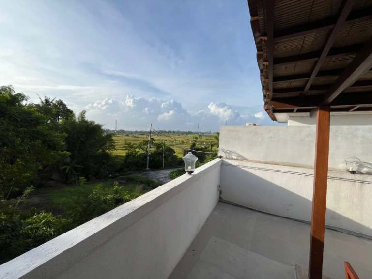 Near Canggu-2 Bedroom Villa with Ricefield View in Cepaka, 2-bed villa for rent in Canggu – photo 12 of 15