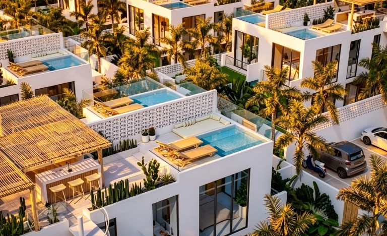 Villa For Rent 3 Bed In Umalas,Kerobokan,Bali, 3-bed villa for rent in Canggu – photo 13 of 15