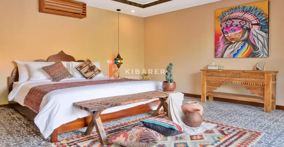 Serene Moroccan-Influenced 2BR Open Living Villa in Prime Batu Belig, 2-bed villa for rent in Seminyak – photo 6 of 11