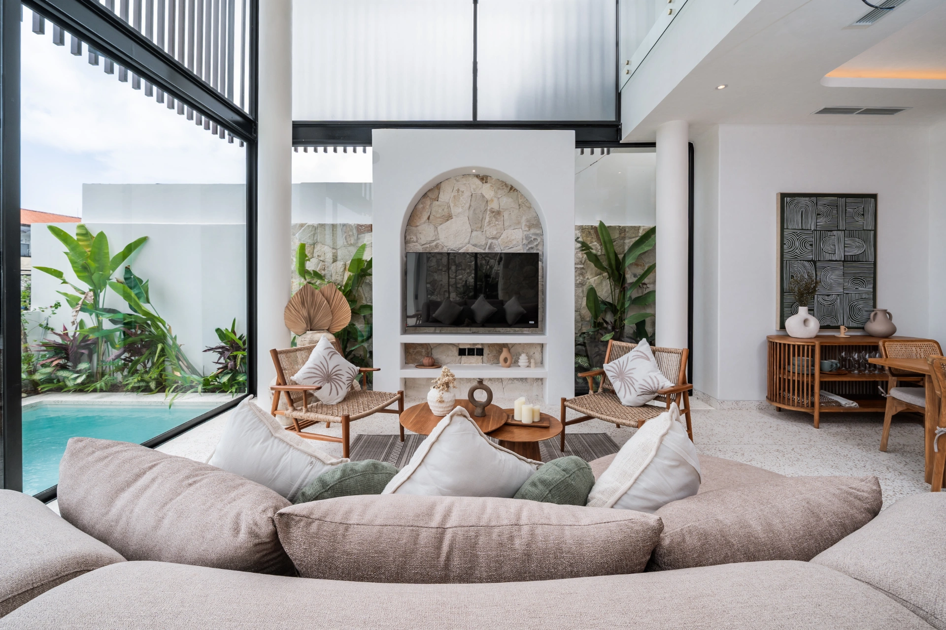 Villa Oria Canggu - Brand New 3-Bedroom Villa with Ricefield Views in Berawa, 3-bed villa for rent in Canggu – photo 5 of 15