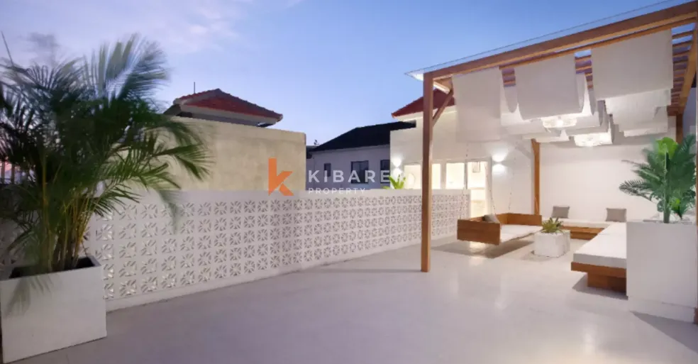 Walkable Berawa Living - Modern Three Bedroom Enclosed Villa, 3-bed villa for rent in Canggu – photo 5 of 15