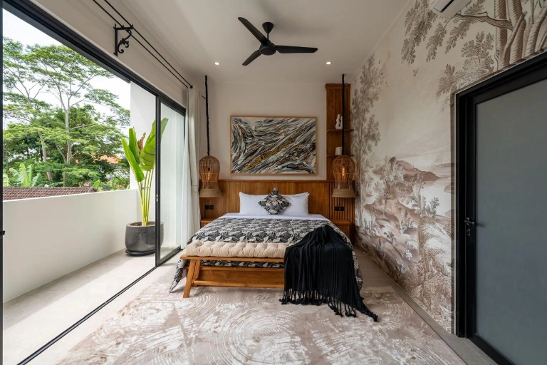 Stylish 3BR Villa in Peaceful Tumbak Bayuh, 3-bed villa for rent in Pererenan – photo 7 of 15