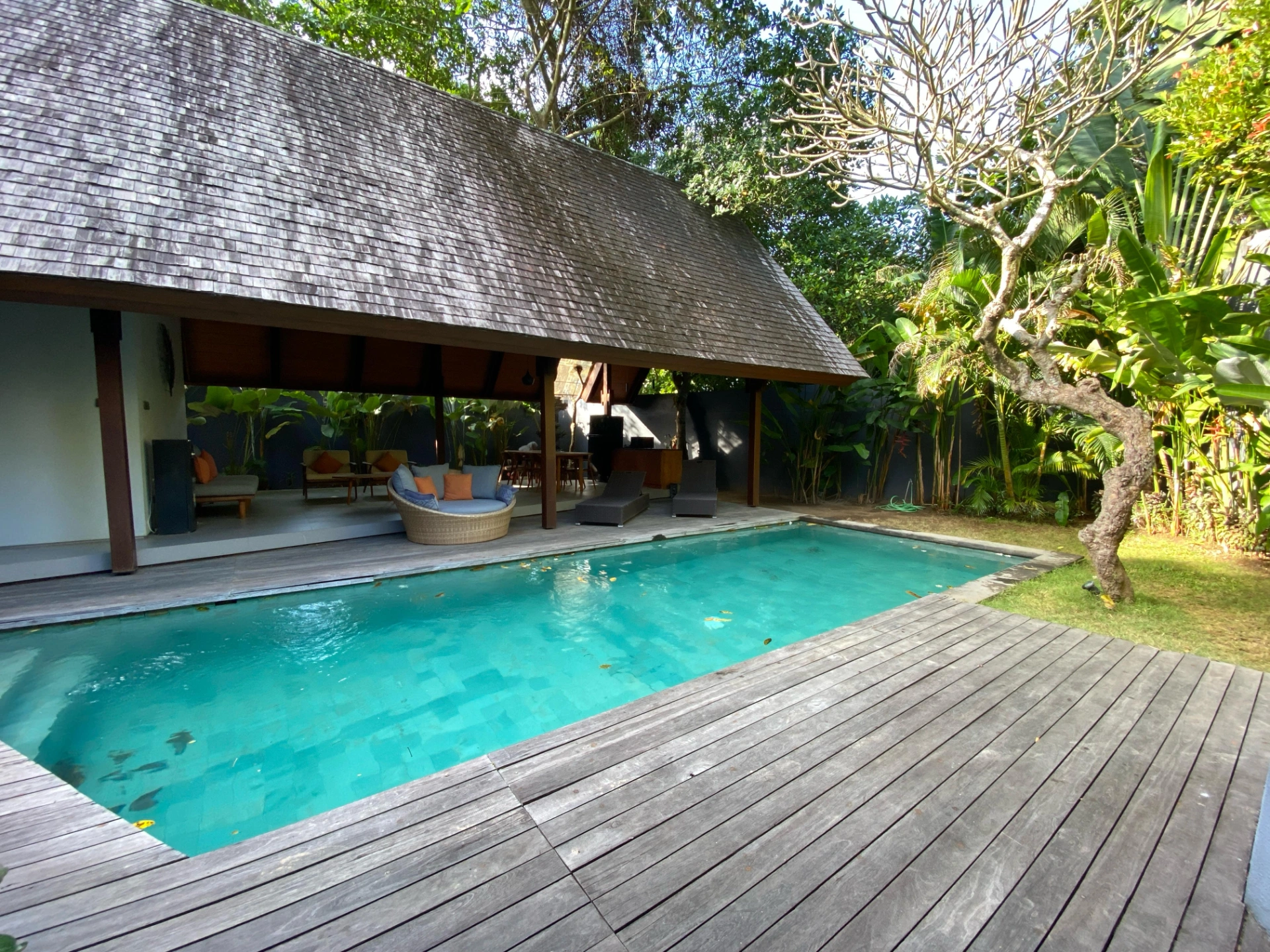 FOR YEARLY RENT – 3BR Private Villa in Pererenan, 3-bed villa for rent in Pererenan – photo 3 of 15