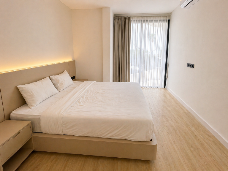 Modern Minimalist 2BR Villa in Cemagi, 2-bed villa for rent in Seseh – photo 9 of 15