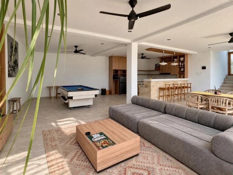2BR Private Pool Villa for Rent – Canggu, 2-bed villa for rent in Canggu – photo 5 of 15
