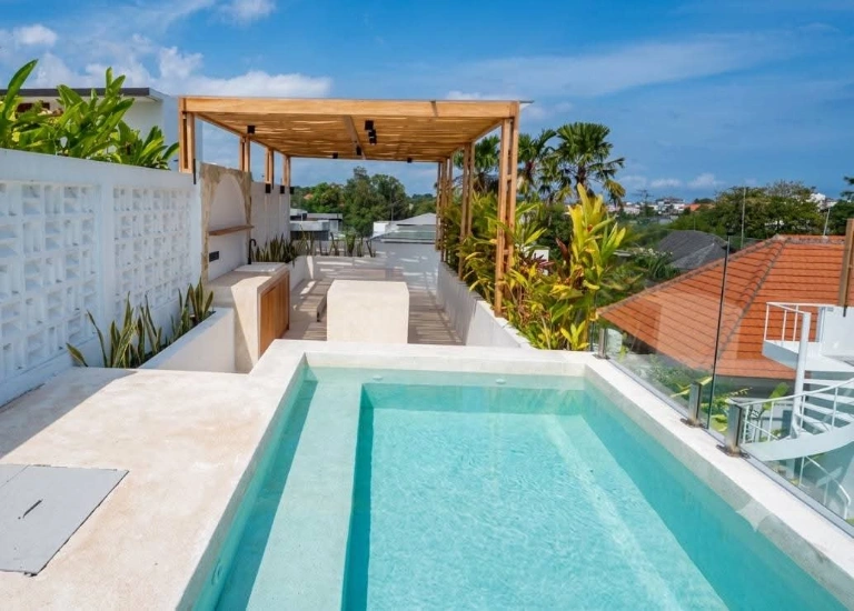 Villa For Rent 3 Bed In Umalas,Kerobokan,Bali, 3-bed villa for rent in Canggu – photo 8 of 15