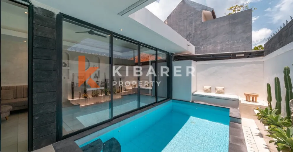 Newly Renovated Two Bedroom Enclosed Living Villa In Berawa, 2-bed villa for rent in Canggu – photo 12 of 14