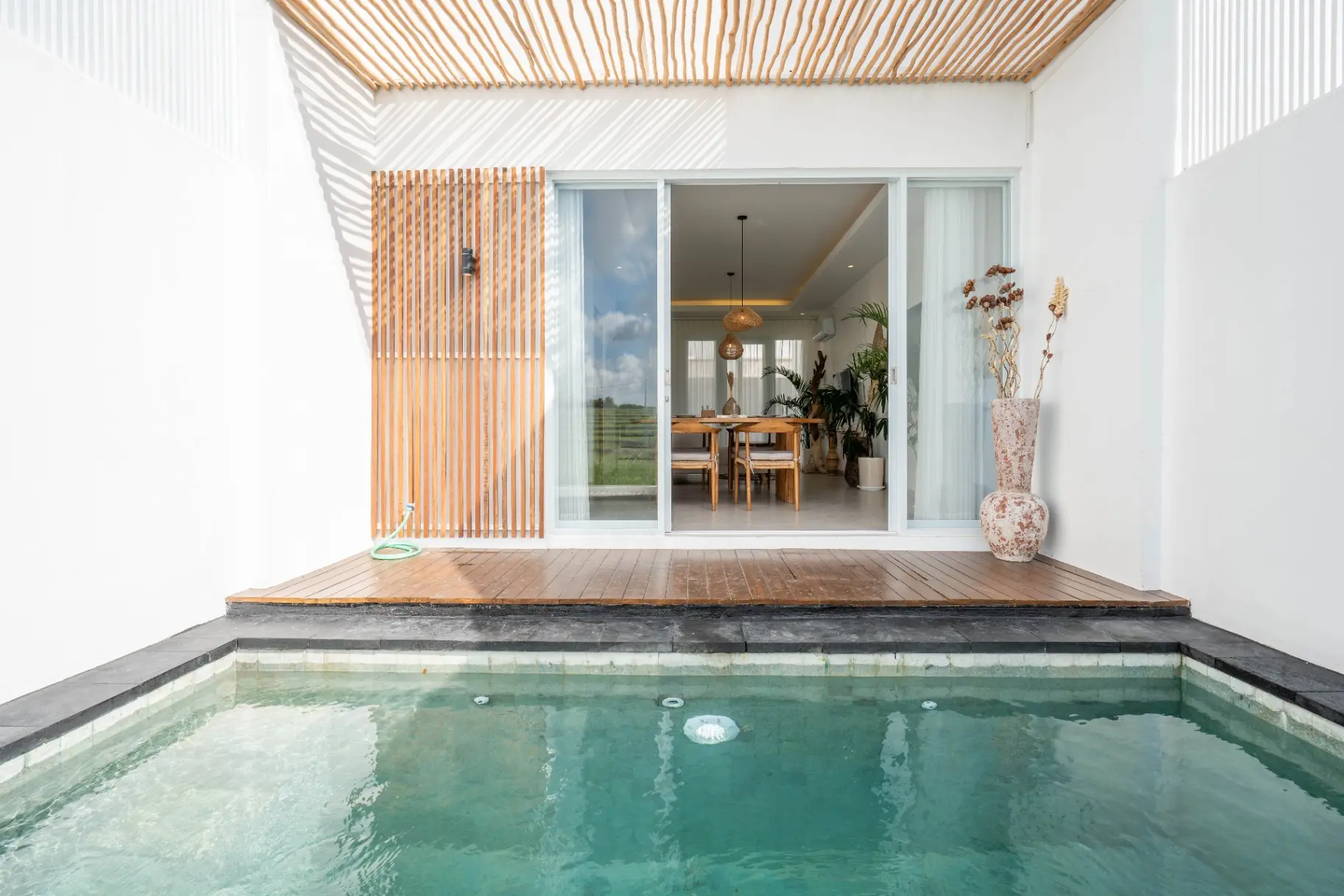 Sunrise Bliss #13 RICE FIELD VIEW – Modern 2BR Pool Villa, 2-bed villa for rent in Canggu – photo 3 of 15