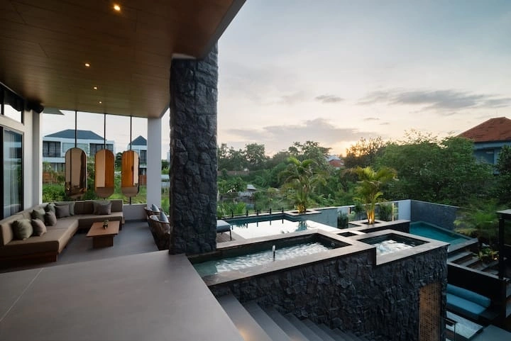 Villa For Rent 6 Bed In Pererenan,Badung Bali, 6-bed villa for rent in Pererenan – photo 9 of 15