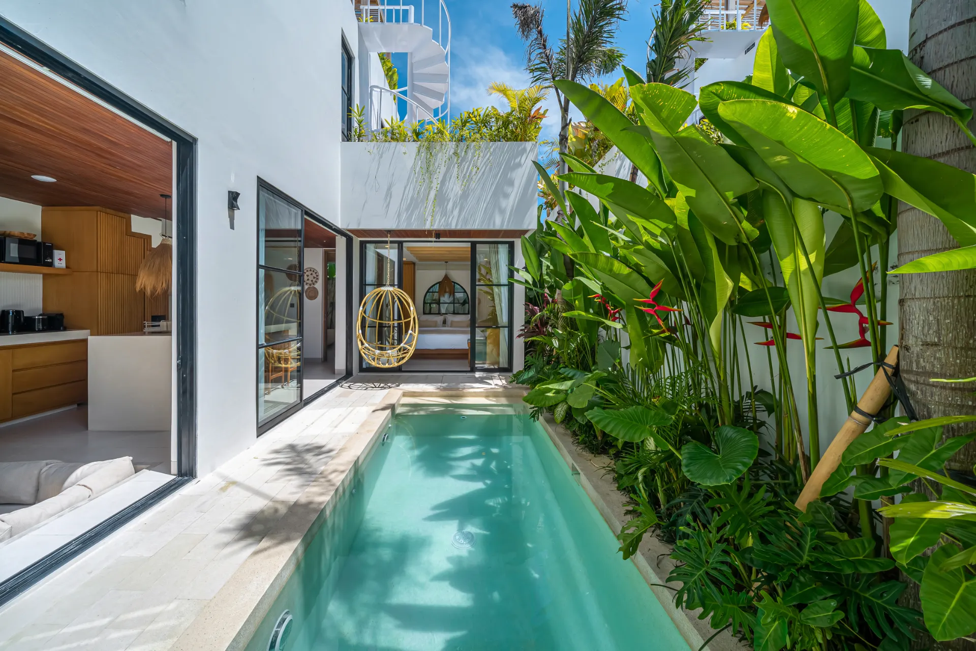 Villa Savani - Brand New Modern Tropical 3-Bedroom Villa in Cemagi, 3-bed villa for rent in Pererenan – photo 3 of 15