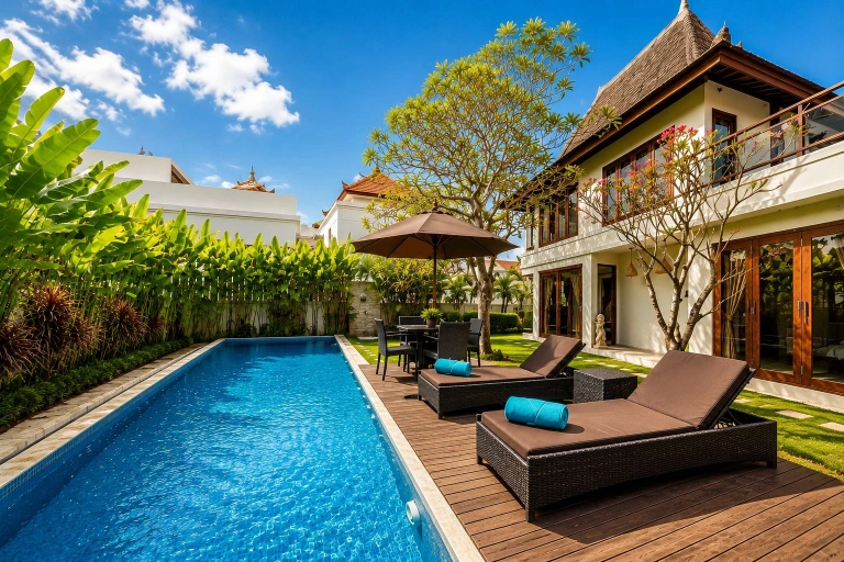 4 Bedroom Luxury Villa for Monthly and Yearly Rent in Padonan, 4-bed villa for rent in Canggu – photo 2 of 15