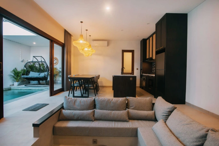 2 Bedroom Villa Fully Furnished in Tumbakbayuh Pererenan, 3-bed villa for rent in Pererenan – photo 9 of 15