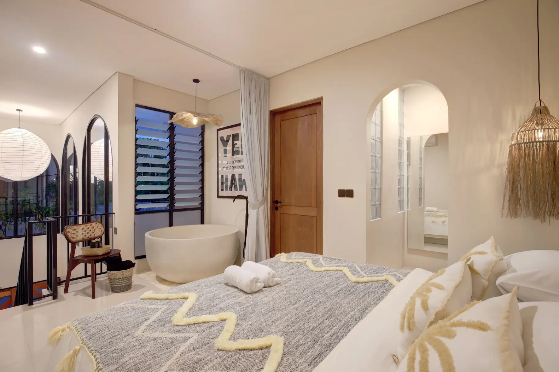6 Brand NEW Uluwatu Luxury Loft Villas - 1BR Private Pool - 6 minutes to beach, 1-bed villa for rent in Uluwatu – photo 3 of 15
