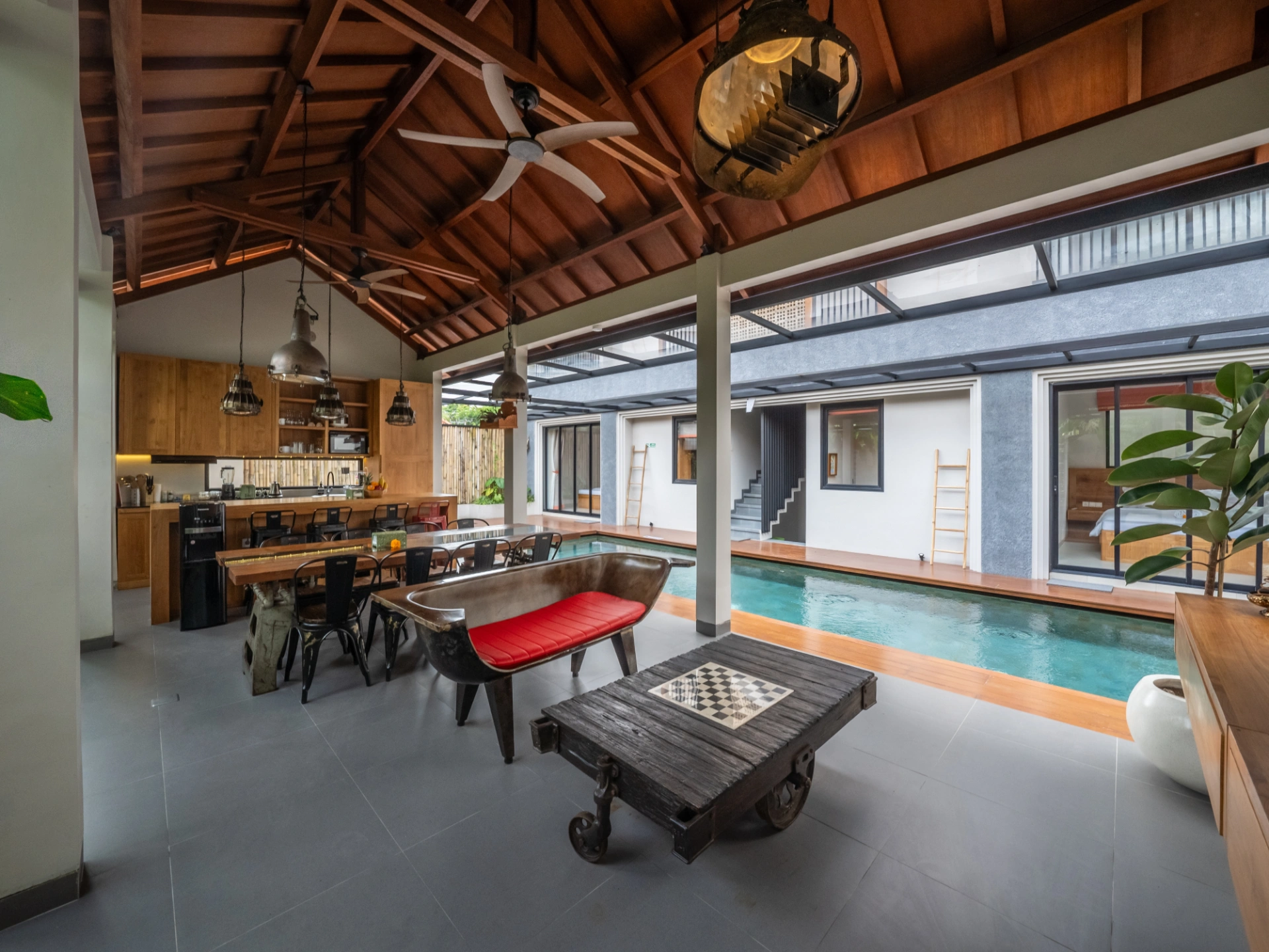Eco-Luxury 4BR Oasis in Mas Ubud: Steps to Padel & Water Purifier, 4-bed villa for rent in Ubud – photo 11 of 15