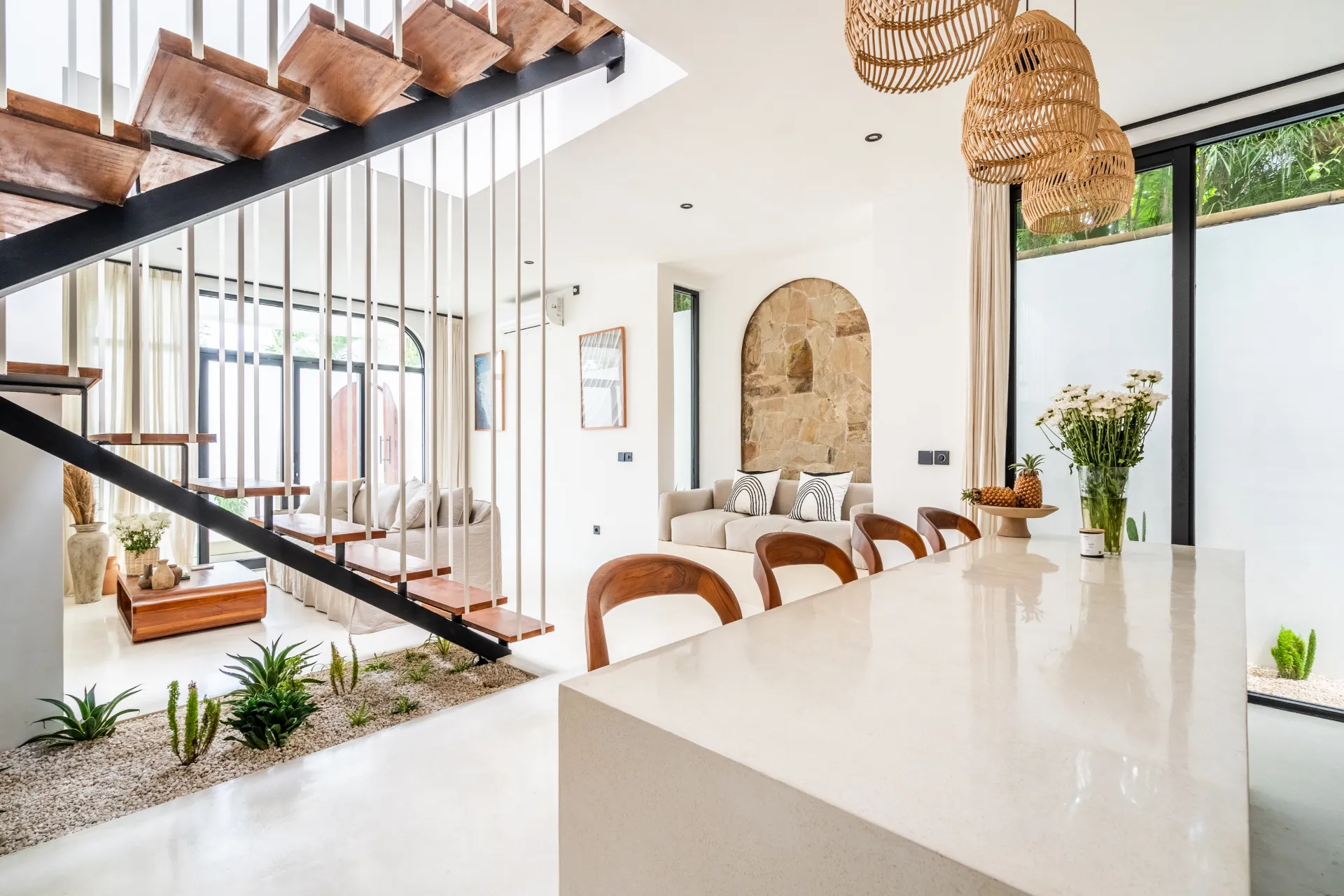 Villa Casa Nalani – Brand New 2 Bedroom Mediterranean Villa in Umalas, 2-bed villa for rent in Canggu – photo 2 of 15