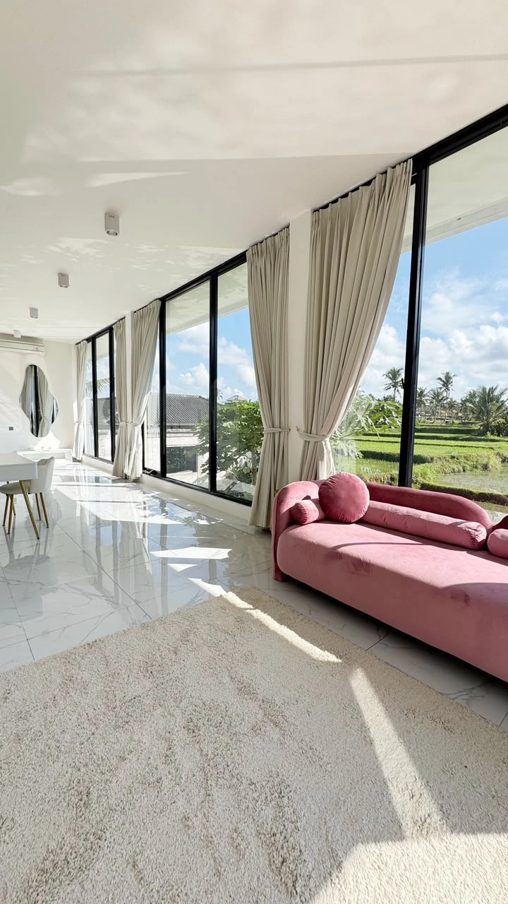 RICE FIELD VIEW – Ubud's Ultimate Long-Term Villa, 3-bed villa for rent in Ubud – photo 7 of 15
