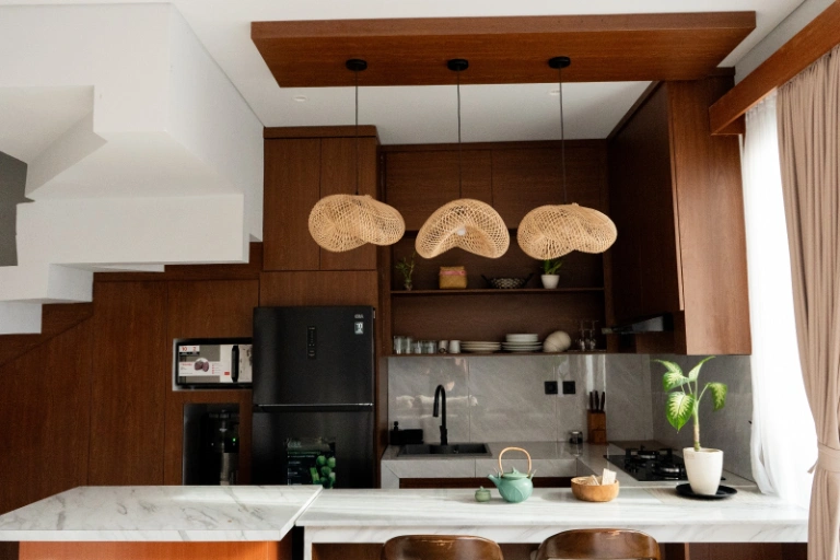New 3 Bedroom Villa in Ungasan Uluwatu with Ocean and GWK View, 3-bed villa for rent in Uluwatu – photo 4 of 15