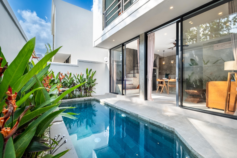 Villa For Rent 1 Bed In Tumbak Bayuh,Badung Bali, 1-bed villa for rent in Pererenan – photo 5 of 15
