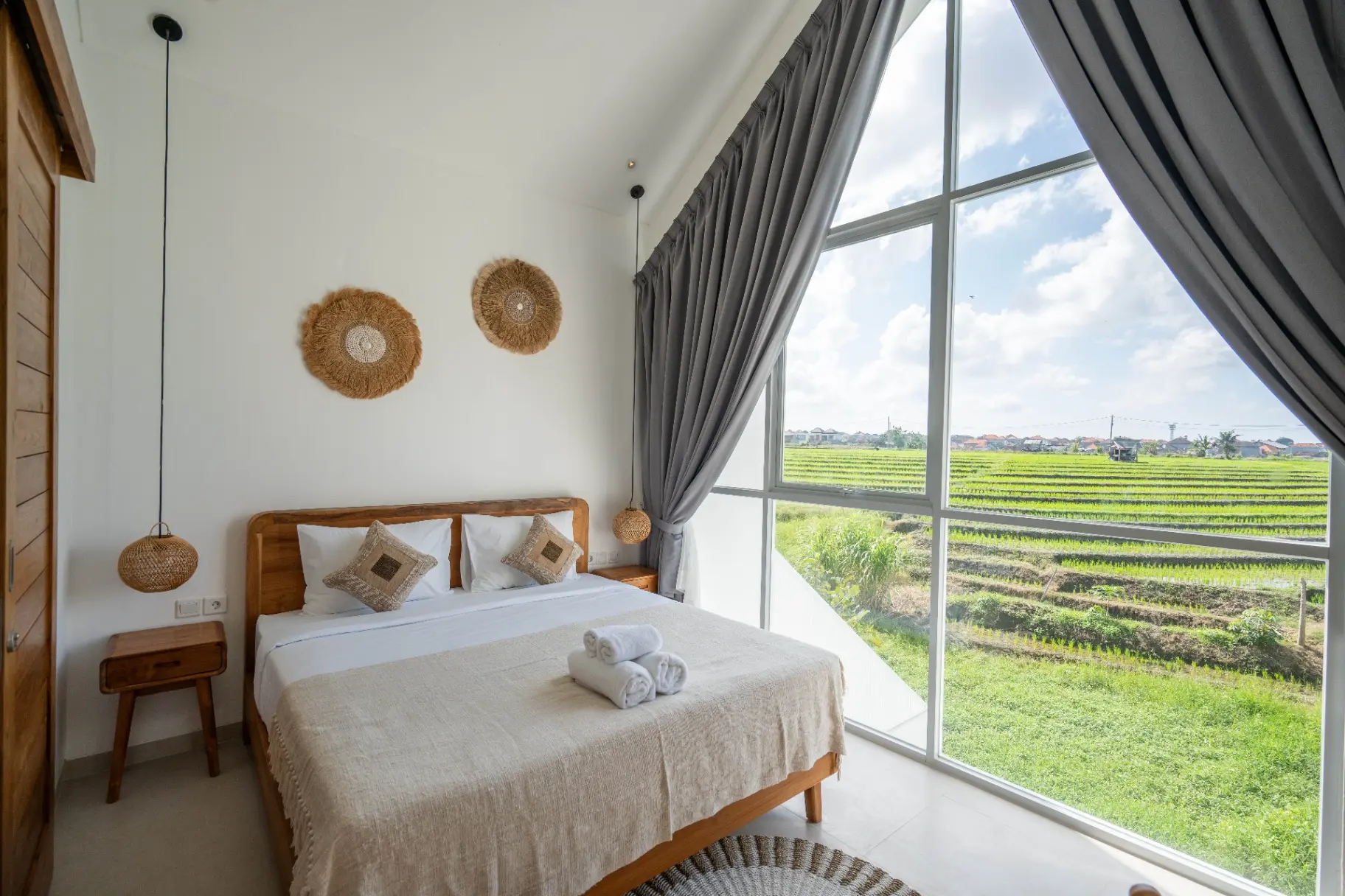 Sunrise Bliss #13 RICE FIELD VIEW – Modern 2BR Pool Villa, 2-bed villa for rent in Canggu – photo 7 of 15