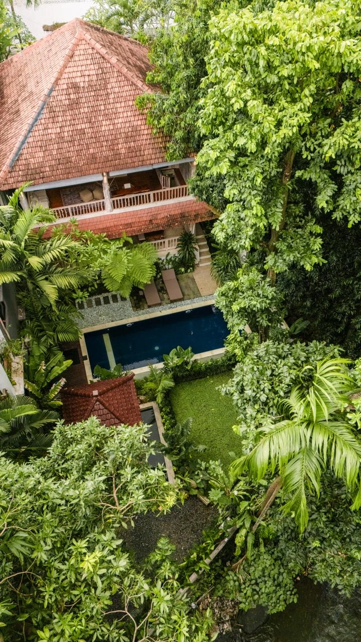 3BR Riverfront Villa with Jungle Views | Pererenan, 3-bed villa for rent in Pererenan – photo 2 of 14