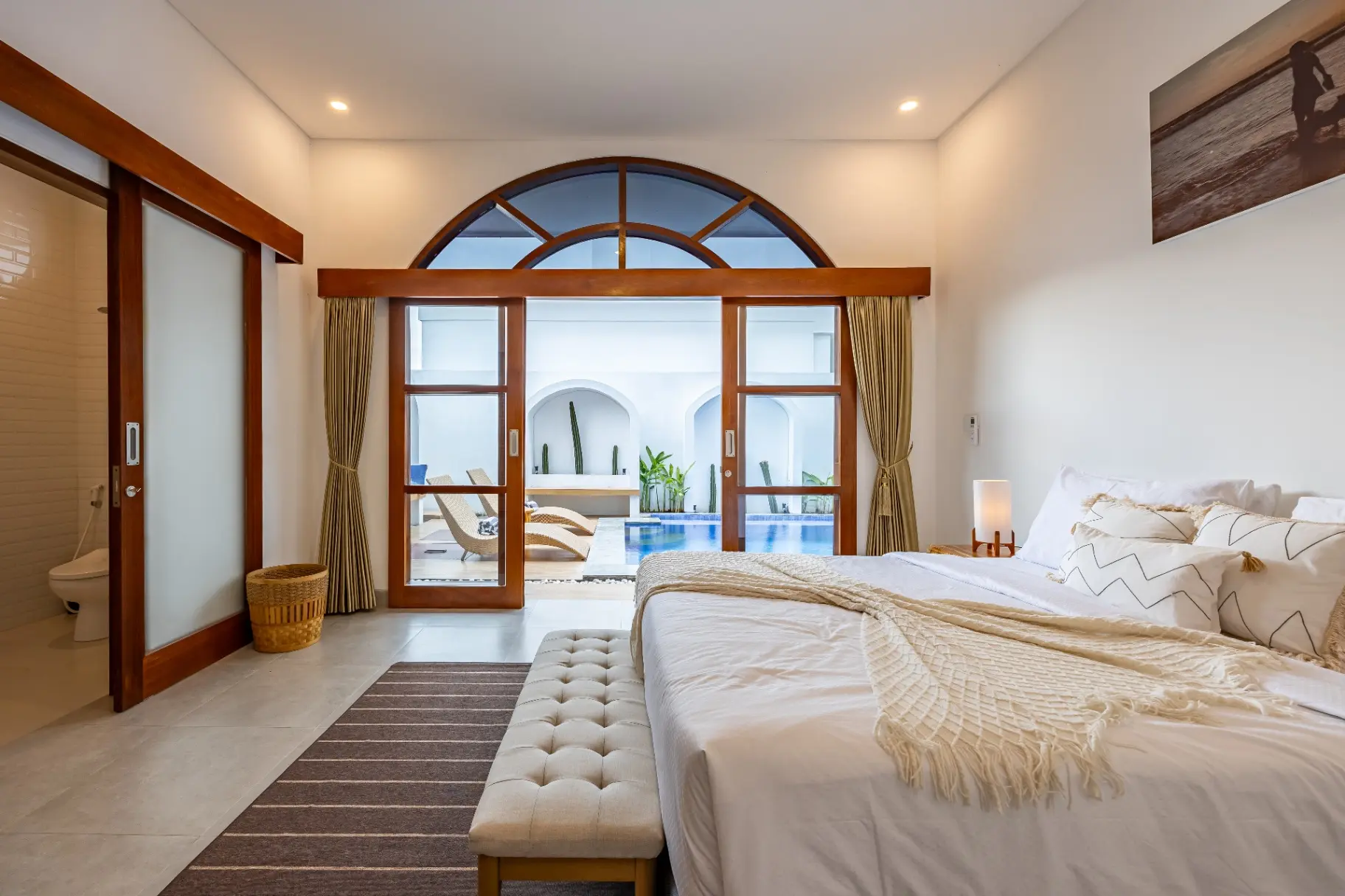 Peaceful 3BR Villa w/Private Pool & Ricefield view, 3-bed villa for rent in Canggu – photo 12 of 15
