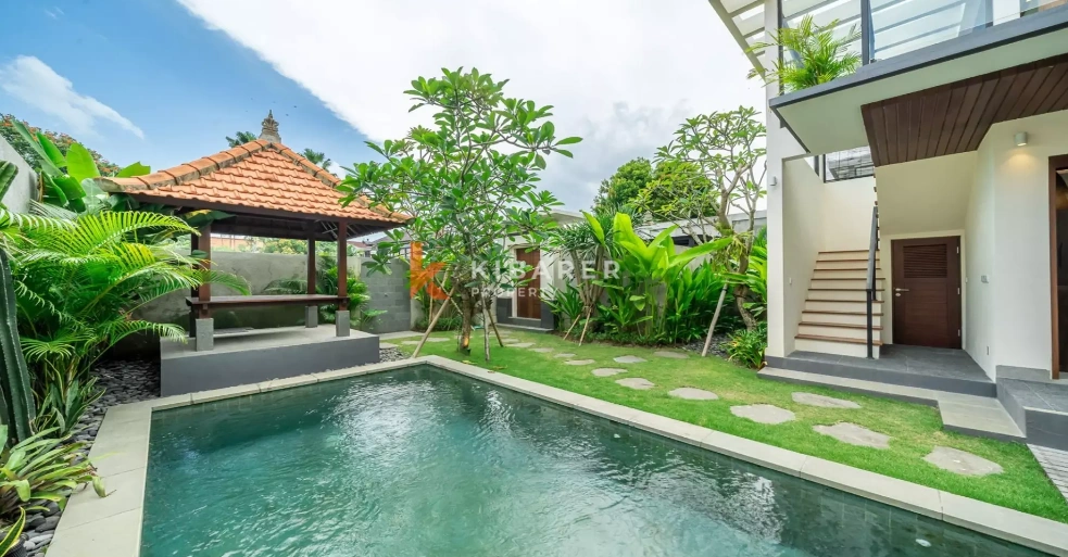 Contemporary Family 3BR Villa with Private Pool in Pererenan Area, 3-bed villa for rent in Pererenan – photo 2 of 13