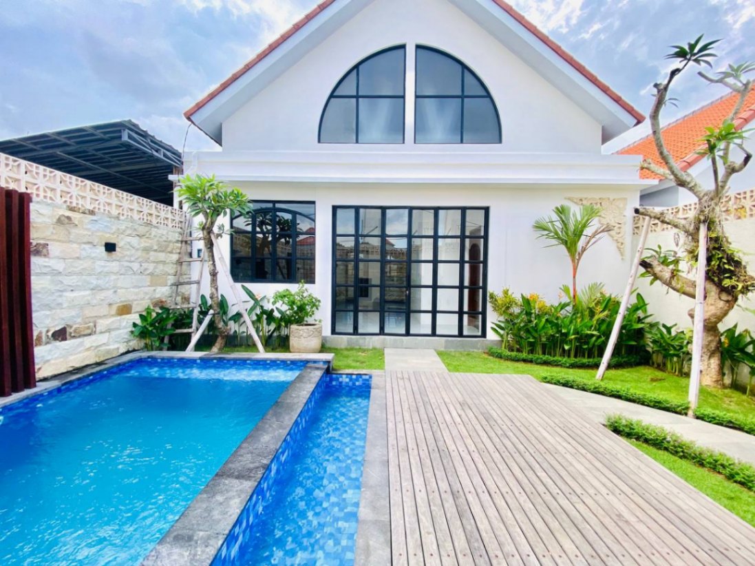 Modern 3-bedroom Twin Villas in Umalas for Rent & Leasehold – Af395 a, 3-bed villa for rent in Seminyak – photo 13 of 15