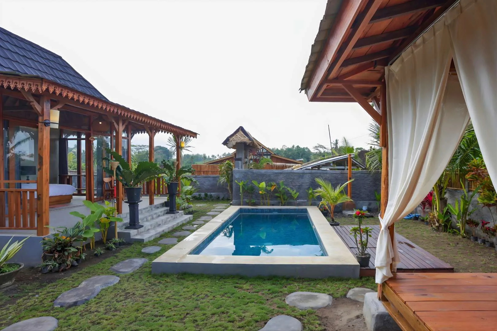 Affordable 1BR Joglo Villa with Private Pool, 1-bed villa for rent in Tabanan – photo 6 of 8